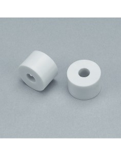 distanční podložka k šatním košům - průměr 15x10 mm, šedý plast