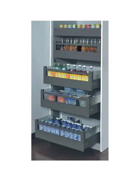 Návod na sestavení vnitřního výsuvného boxu Elegance se zvýšeným relingem - bílý/antracit
