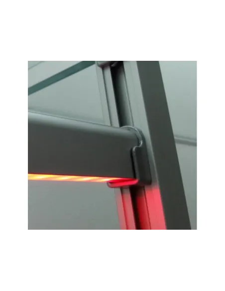 AMS- šatní tyč ovál 30x15 s těsněním 3m 