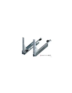 Plnovýsuv Hettich Quadro V6 pro koš VARIANT MULTI dolní 450mm vč.nástavce grafit