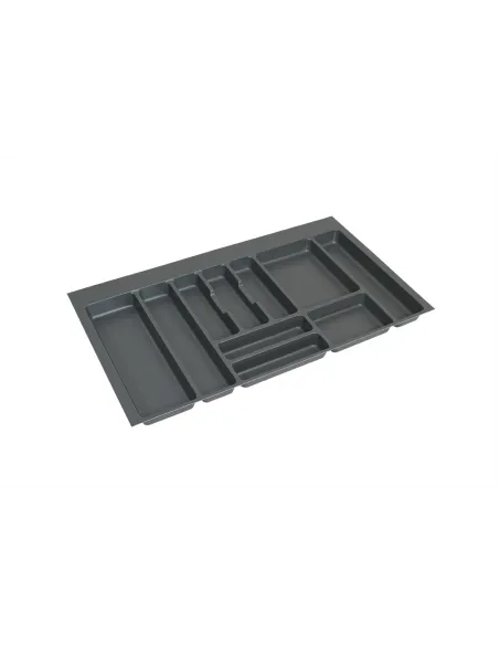 Rozdělovník plastový do zásuvky M90 836x482mm, antracit