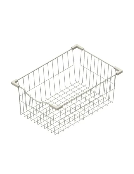 Košík výsuvný SIMPLA50/15 500x150mm bílý bez výsuvu, (+B1036100)
