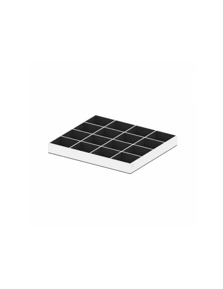 Vložka A2 na příslušenství 520 mm do šuplíku Puro, bílá/černá
