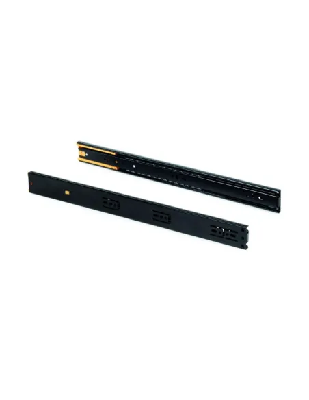 Ložiskový plnovýsuv s tlumením  450mm, černý