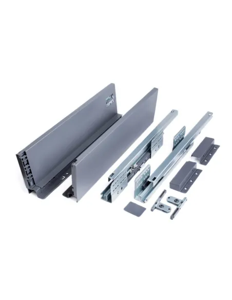 Výsuvný box SLIM 450 - 199 mm, antracit
