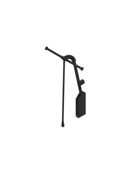 Věšák výklopný PANTOGRAF LIFTER Solo na zadní stěnu 52cm Al/černý